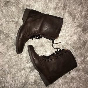 ✨Brown Combat Boots✨